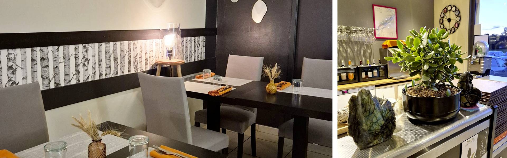 Le restaurant - Restaurant A 4 Mains - Restaurant Sablons - Restaurant Salaise sur Sanne